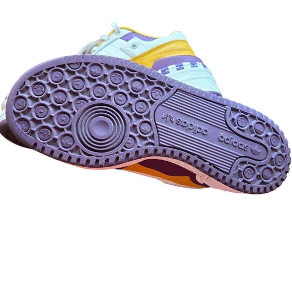 Adidas Triple Platform Los Angeles Lakers Sneakers Missing Snap Toppers Size 7.5 - Picture 8 of 16